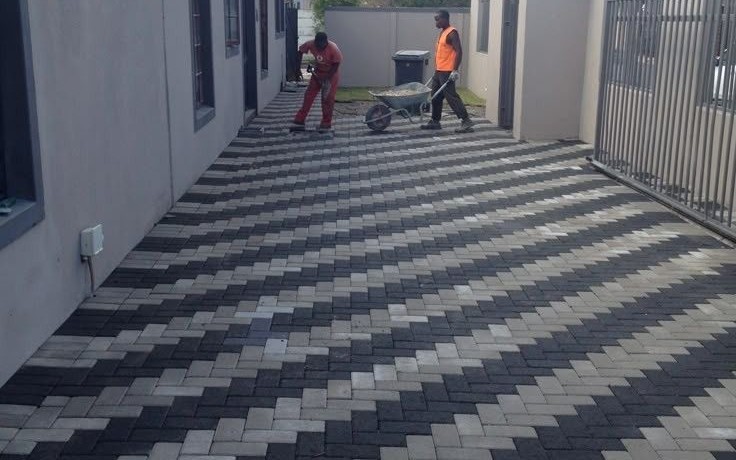 Driveways, parking, fencing, landscaping